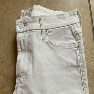 Mother White Denim Jeans - Glass slipper - size 28